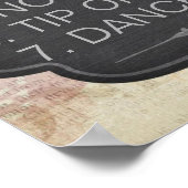 Personalisierte Bar Poster (Ecke)