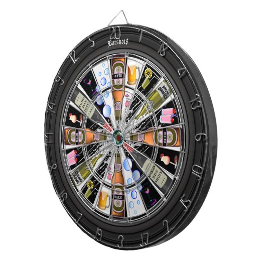 Personalisierte Bar Shots Multi-Drink Ziel 3.0 Dartscheibe (Vorderseite rechts)