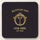 Personalisierte Bar Signieren Bar Untersetzer mit (Vorderseite)