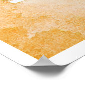 Personalisierte Bärenfarbe Poster (Ecke)