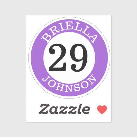 Personalisierte Baseball-Bat-Knob-Decals Aufkleber (Blatt)