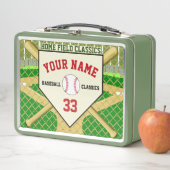 Personalisierte Baseball Classics Zuhause Field Lu Metall Brotdose (Beispiel)