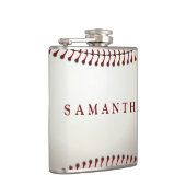 Personalisierte Baseball-Flasche Flachmann (Rechts)