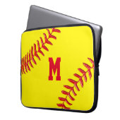 Personalisierte Baseball-Hüllen für Laptop 10 - 15 Laptopschutzhülle (Vorderseite Links)