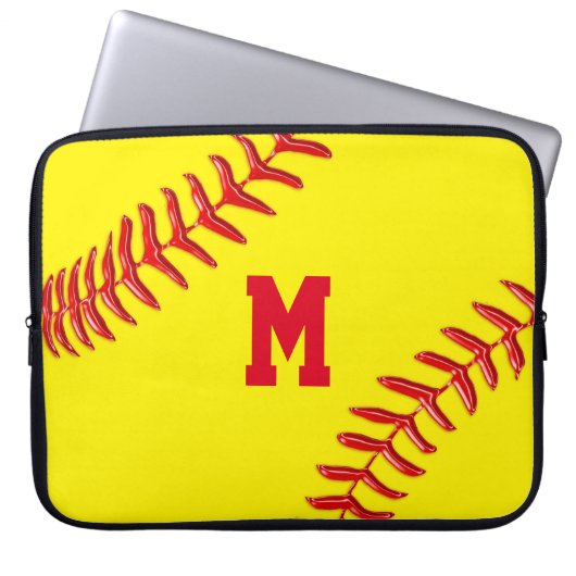Personalisierte Baseball-Hüllen für Laptop 10 - 15 Laptopschutzhülle (Vorderseite)