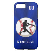 Personalisierte Baseball iPhone 8 Plusfall, iPhone Case-Mate iPhone Hülle (Rückseite)