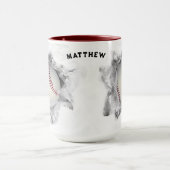 Personalisierte Baseball-Kollektiv Tasse (Zentrum)