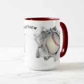 Personalisierte Baseball-Kollektiv Tasse (VorderseiteRechts)