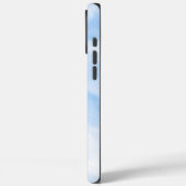 Personalisierte Baseball Player Silhouette Blue Sk Case-Mate iPhone Hülle (Rückseite / Links)