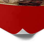 Personalisierte Baseball-Poster, Ihr Text, Farben Poster (Ecke)