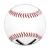 Personalisierte Baseball-Saisonvorführungen Baseball (Rückseite)