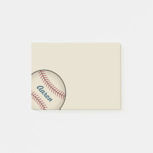 Personalisierte Baseball-Sport-Post-it-Notes-Gesch Post-it Klebezettel