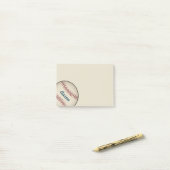 Personalisierte Baseball-Sport-Post-it-Notes-Gesch Post-it Klebezettel (Auf Schreibtisch)