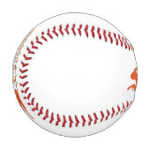 Personalisierte Baseballs, kundenspezifisch eingra Baseball (Vorderseite Links)