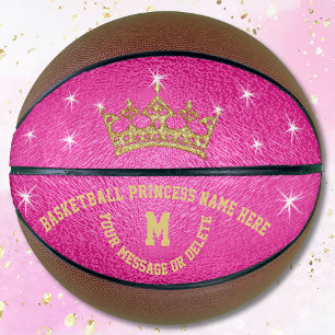 Personalisierte Basketball-Basketballprinzessin in Basketball