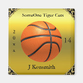 Personalisierte Basketball Champions League Design Magnet (Vorne)