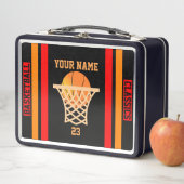 Personalisierte Basketball Classics Metal Lunchbox (Beispiel)