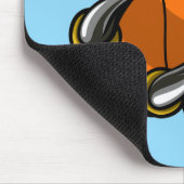 Personalisierte Basketball-Drachenklaue Mousepad (Ecke)