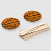 Personalisierte Basketball Fächer (Non-assembled)