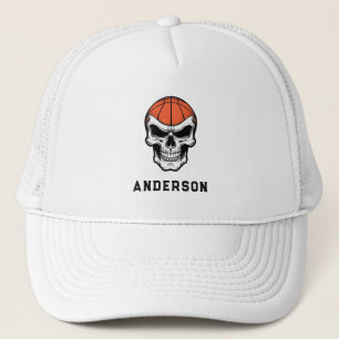 Personalisierte Basketball Flügel Trucker Mütze Na