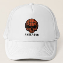 Personalisierte Basketball Flügel Trucker Mütze Na