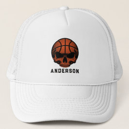 Personalisierte Basketball Flügel Trucker Mütze Na