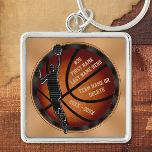 Personalisierte Basketball-Geschenke für Abiturien Schlüsselanhänger