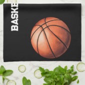 Personalisierte Basketball-Geschenkideen Geschirrtuch (Gefaltet)