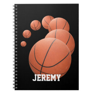 Personalisierte Basketball in der Luft Notizblock