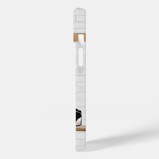 Personalisierte Basketball Jersey Case-Mate iPhone Hülle (Rückseite / Links)