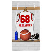 Personalisierte Basketball Jersey Kleine Geschenktüte