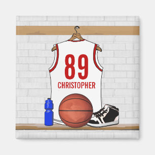 Personalisierte Basketball Jersey Magnet