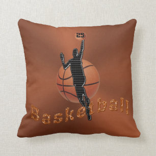 Personalisierte Basketball-Kissen mit NAMEN und Kissen