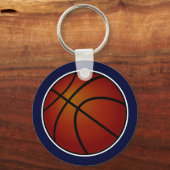 Personalisierte Basketball-Schlüsselanhänger Bulk, Schlüsselanhänger (Rückseite)