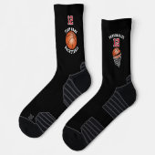 Personalisierte Basketball-Socken Socken (Links)