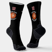 Personalisierte Basketball-Socken Socken (Gewinkelt)