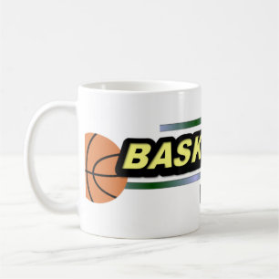 Personalisierte Basketball-Tasse Kaffeetasse