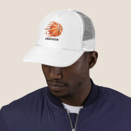 Personalisierte Basketball-Trainer-LKW-Fahrer-Mütz Truckerkappe