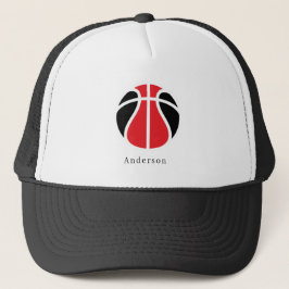 Personalisierte Basketball-Trainer-Sommer-Trucker- Truckerkappe