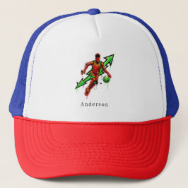 Personalisierte Basketball-Trainer-Sommer-Trucker- Truckerkappe