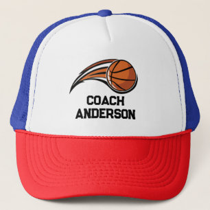 Personalisierte Basketball-Trainer-Sommer-Trucker- Truckerkappe