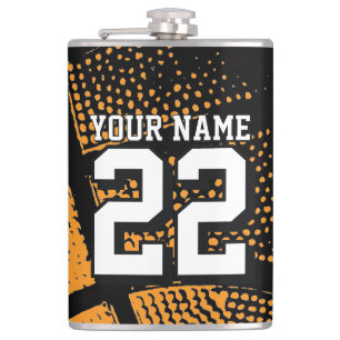 Personalisierte Basketball-Trinkflasche für Sportf Flachmann
