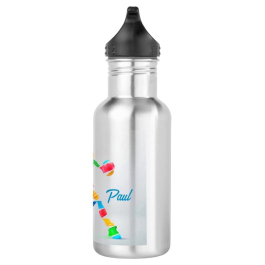 Personalisierte Basketball Wasserflasche (Rechts)