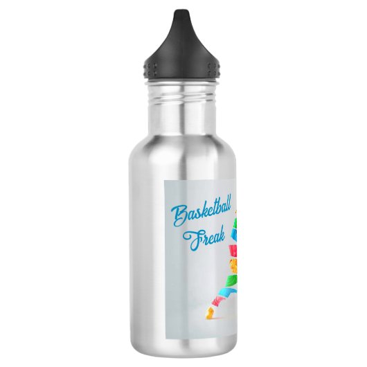 Personalisierte Basketball Wasserflasche (Links)