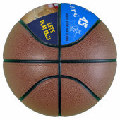 Personalisierte Basketballbällchen Basketball (Rechts)