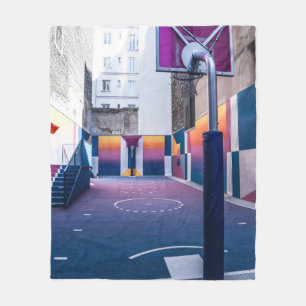personalisierte Basketballgeschenke Fleecedecke