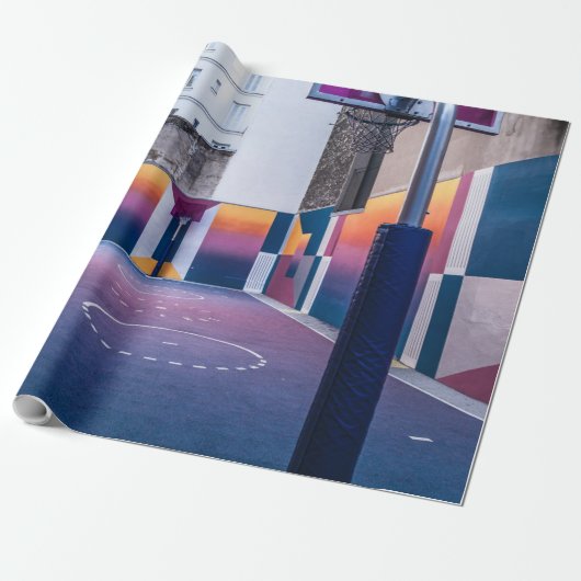 personalisierte Basketballgeschenke Geschenkpapier (Ungerollt)