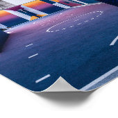 personalisierte Basketballgeschenke Poster (Ecke)