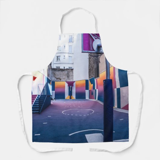 personalisierte Basketballgeschenke Schürze (Vorderseite)