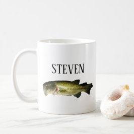 Personalisierte Bass Fish Kaffee Tasse